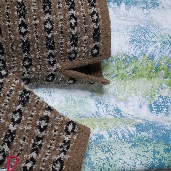 LARGE 90's  wool mix sweater natural colors - Picture 5 of 5